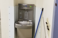 Looking south in cafeteria