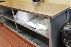 Looking north in kitchen