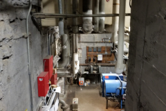 1st Floor Boiler Room (looking west down steps to boiler room)