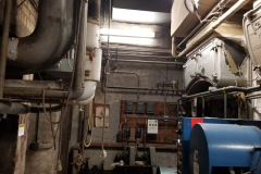 1st Floor Boiler Room (looking toward west wall past front of boiler)