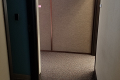 Hallway coming from Board Room to District Office