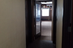 2nd Floor Hallway (looking north toward School Board Room with mural)