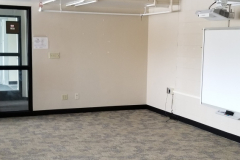 Looking west from south district offices