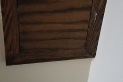 District office storage area looking northwest