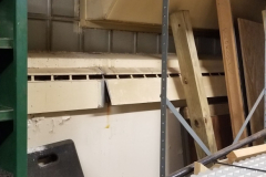 Locker room interior room looking south