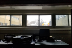 1st Floor Central Duplicating (looking toward south wall at copier in front of window to east of entrance to District Office area)