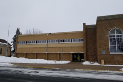 Central Family Center Exterior (looking at north side of building (east side) with exit door "D")