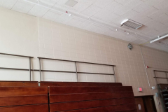 Looking southeast in gym