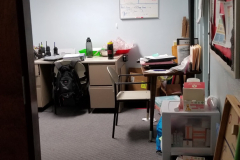 1st Floor Phy Ed Office (looking north in office)