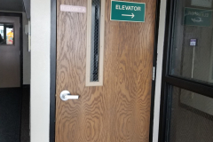 2nd Floor Hallway (looking north from SW building entrance door toward IT closet)