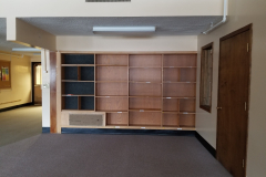 215 / Media Center (south wall on west side of Media entry doors)