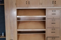 215 / Media Center (magazine / book display on south wall)