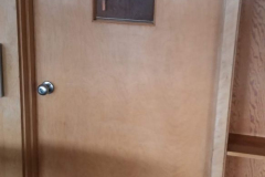 2nd floor library looking south at library office