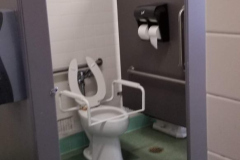 1st floor boys' bathroom looking southwest