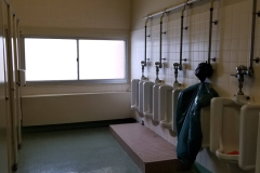 2nd Floor Restroom (looking west in boys' bathroom)