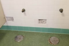 Looking south in 2nd floor boys' bathroom