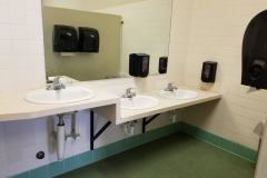 2nd Floor Restroom (looking toward SE corner of boys' bathroom)