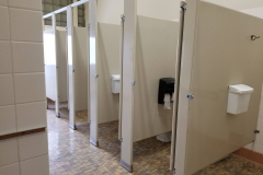 2nd Floor Restroom (looking toward NW corner in girls' restroom)