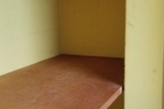 Looking at closet in 214