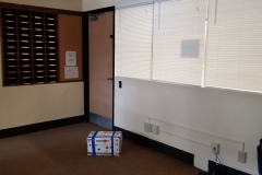 213 (looking toward SW corner towards mail slots)