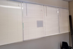 Looking west out main office windows