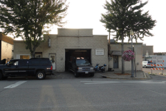 Looking west from front of building