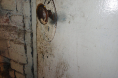 Bathroom antique door handle