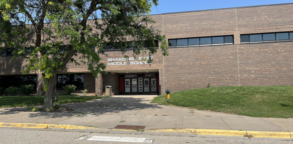 Shakopee East Middle School (former junior high school) (Aug. 2024)