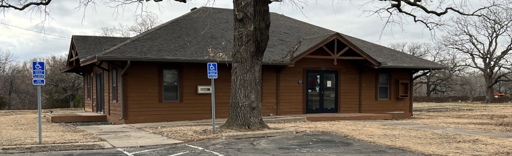 Memorial Park Chamber of Commerce building (Nov. 2023)