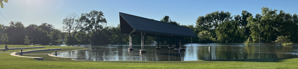 Huber Park flooding (June 2024)