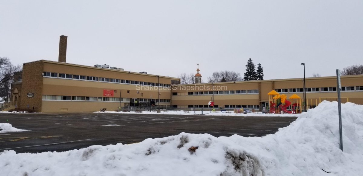 Central Family Center west side looking northeast (January 2021)